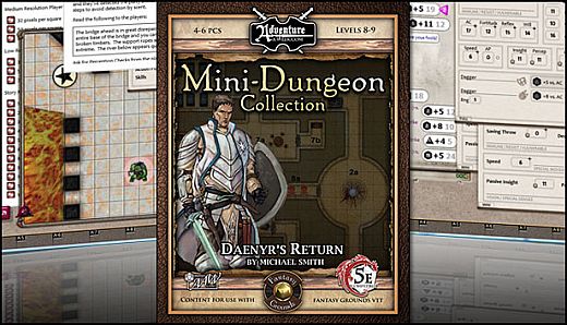 Fantasy Grounds - 5E Mini-Dungeon #021: Daenyr’s Return (5E)