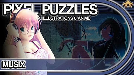Pixel Puzzles Illustrations & Anime - Jigsaw Pack: Musix DLC