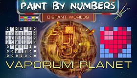 Paint By Numbers - Vaporum Planet