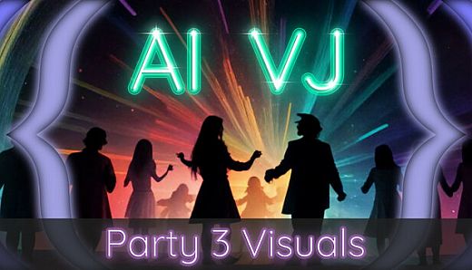 AI-VJ - Party 3 Visuals