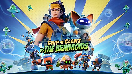 Chip ‘n Clawz vs. The Brainioids Game