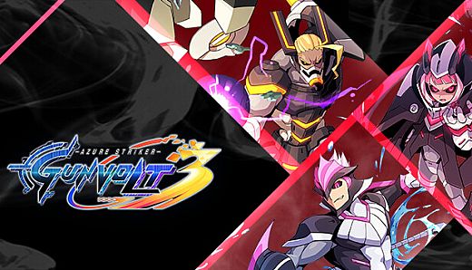 Azure Striker GUNVOLT 3 - EX Image Pulses: Carrera, Gibril, and Milas pack