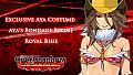 OneeChanbara ORIGIN - Exclusive Aya Costume: Aya's Bondage Bikini Royal Blue