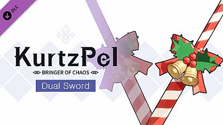 KurtzPel - Christmas Candy Cane Dual Sword DLC