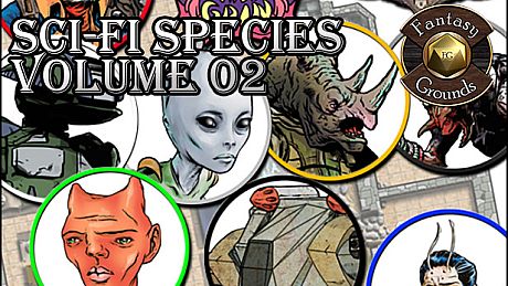 Fantasy Grounds - Sci-fi Species, Volume 2 (Token Pack) DLC