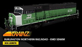 Trainz 2022 DLC - Burlington Northern Railroad - EMD SD60M