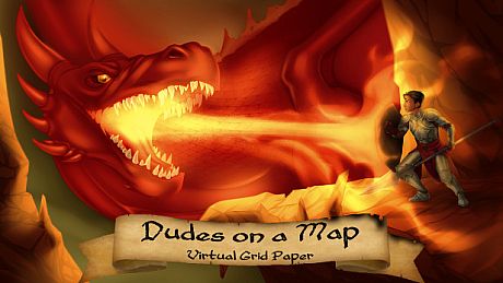 Dudes on a Map: Virtual Grid Paper Game