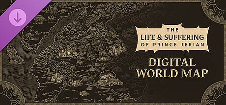 The Life and Suffering of Prince Jerian — Digital World Map