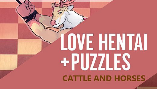 Love Hentai and Puzzles: Cattle and Horses