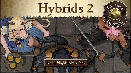 Fantasy Grounds - Token Pack 93: Hybrids 2 (Token Pack) DLC