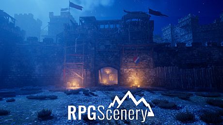 RPGScenery - Fortress Gate Scene DLC