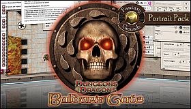Fantasy Grounds - Baldur's Gate Portrait Pack