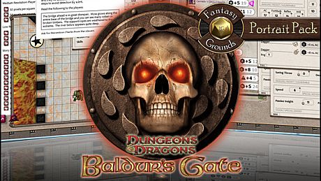 Fantasy Grounds - Baldur's Gate Portrait Pack DLC