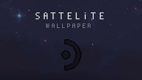 Sattelite - Wallpaper Steam Deck - Anim Black DLC