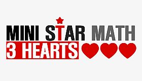 Mini Star Math: 3 Hearts
