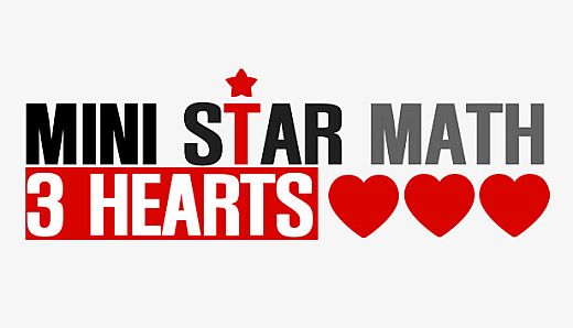 Mini Star Math: 3 Hearts