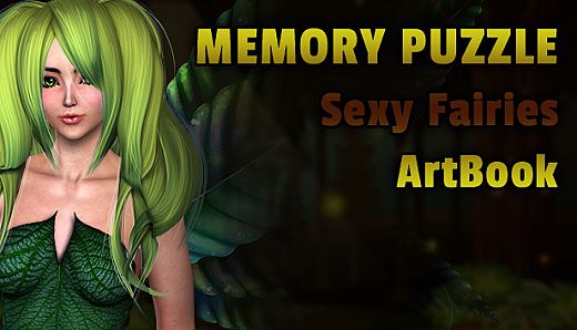 Memory Puzzle - Sexy Fairies ArtBook