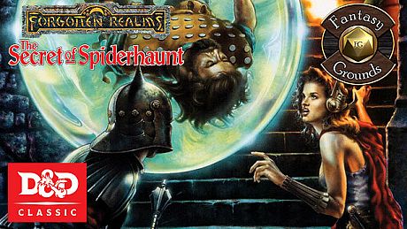Fantasy Grounds - D&D Classics: The Secret of Spiderhaunt (2e) DLC