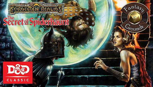 Fantasy Grounds - D&D Classics: The Secret of Spiderhaunt (2e)