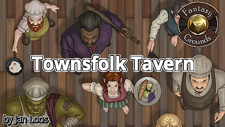 Fantasy Grounds - Jans Token Pack 9 - Townsfolk Tavern (Token Pack) DLC