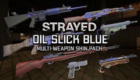 Strayed - Oil Slick Blue Multi-Weapon Skin Pack