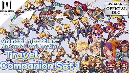Animation Battler Material Collection Travel Companion Set 1