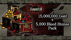 Downfall - 15,000,000 Gold + 5,000 Blood Stones Pack