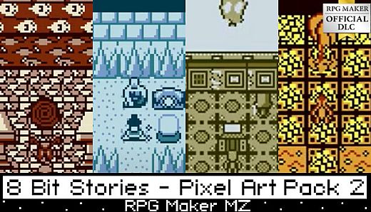 RPG Maker MZ - 8 Bit Stories - Pixel Art Pack 2