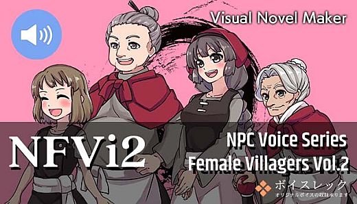 Visual Novel Maker - NPC Female Villagers Vol.2