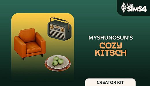 The Sims 4 Cozy Kitsch Kit