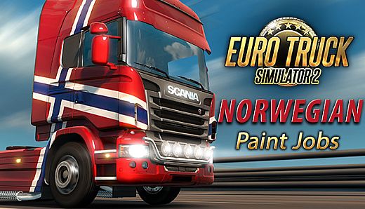 Euro Truck Simulator 2 - Norwegian Paint Jobs Pack