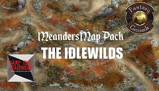 Fantasy Grounds - Meander's Map Pack: Idlewilds (Map Pack)