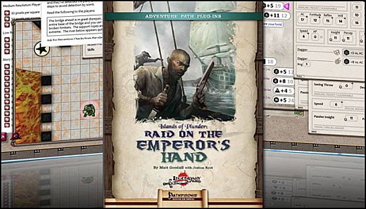 Fantasy Grounds - Islands of Plunder: Raid on the Emperor's Hand (PFRPG)