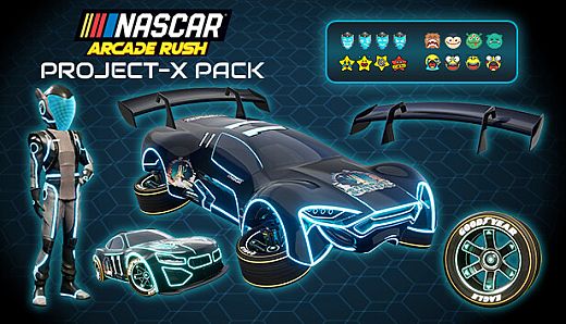 NASCAR Arcade Rush Project-X Pack