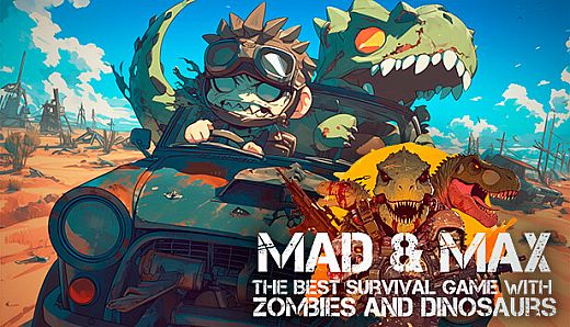 MAD & MAX: The Best Survival game with Zombies and Dinosaurs