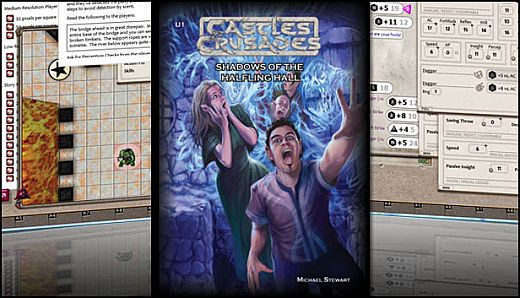 Fantasy Grounds - C&C: U1 Shadows of Halfling Hall