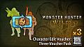 Monster Hunter Wilds - Character Edit Voucher: Three-Voucher Pack