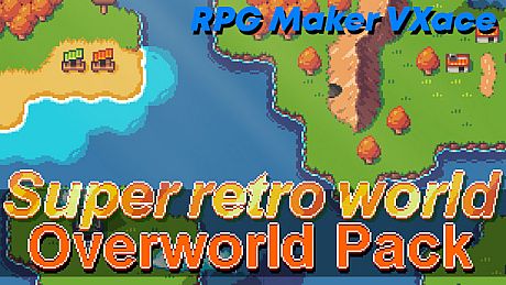 RPG Maker VX Ace - Super Retro World - Overworld Pack DLC