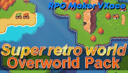 RPG Maker VX Ace - Super Retro World - Overworld Pack