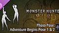 Monster Hunter Wilds - Photo Pose: Adventure Begins Pose 1 & 2