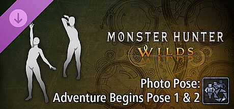 Monster Hunter Wilds - Photo Pose: Adventure Begins Pose 1 & 2 DLC
