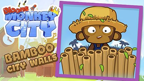 Bloons Monkey City - Bamboo City Walls DLC