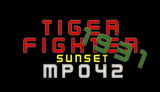 Tiger Fighter 1931 Sunset MP042