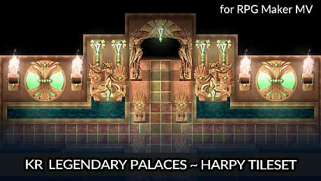 RPG Maker MV - KR Legendary Palaces - Harpy Tileset DLC