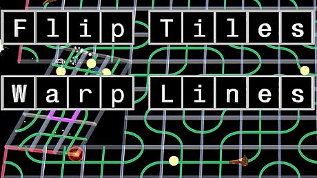 FlipTiles: Warp Lines Game