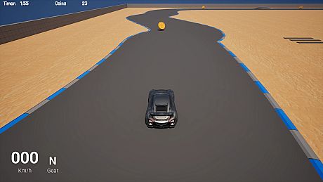 Golden Racing Game