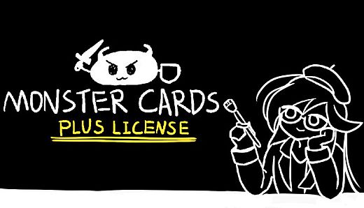 MONSTER CARDS - Plus License