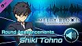 MELTY BLOOD: TYPE LUMINA - Shiki Tohno Round Announcements