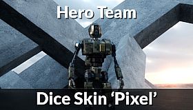 Hero Team: Dice Skin 'Pixel'