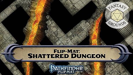 Fantasy Grounds - Pathfinder RPG - Pathfinder Flip-Mat - Shattered Dungeon DLC